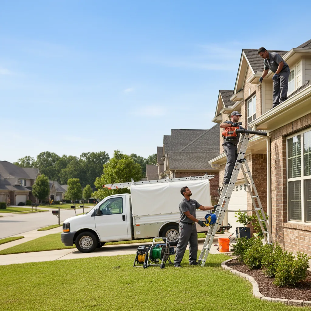 Home Gutter Service in Cushing, TX near me